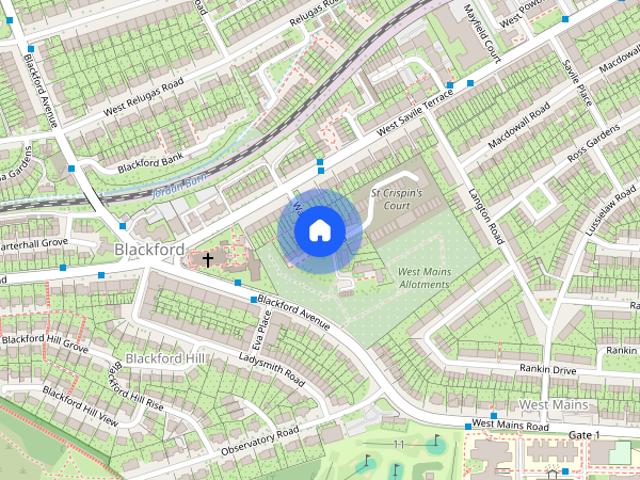 Apartment for rent in Blackford, Scotland