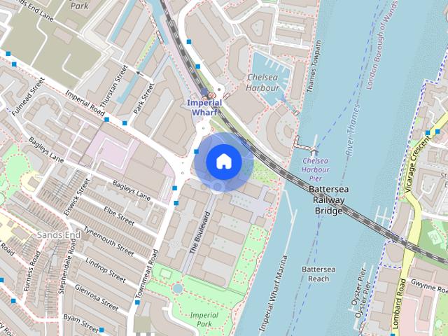 Apartment for rent in Imperial Wharf, Greater London