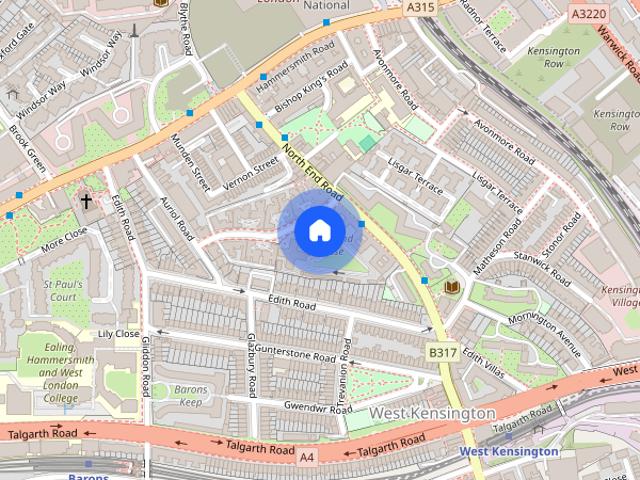 Apartment for rent in West Kensington, Greater London