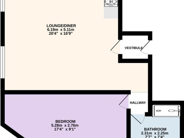 Apartment for rent in Cuerden Green, Firbank