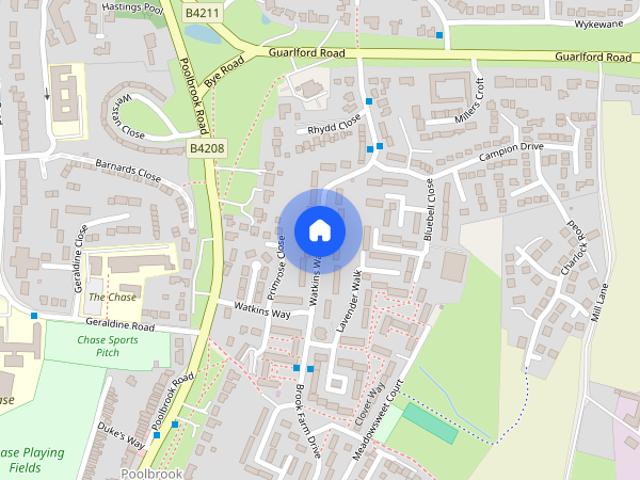 House for rent in Barnard's Green, Forthampton