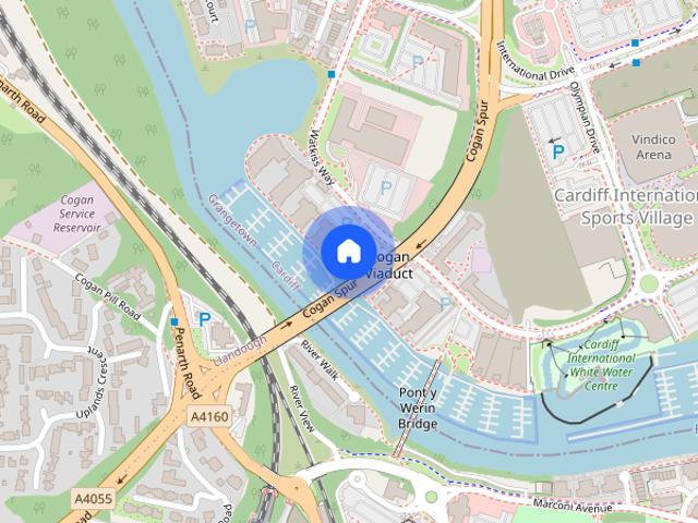 Apartment for rent in Cardiff International Sports Village, Falcon Lodge