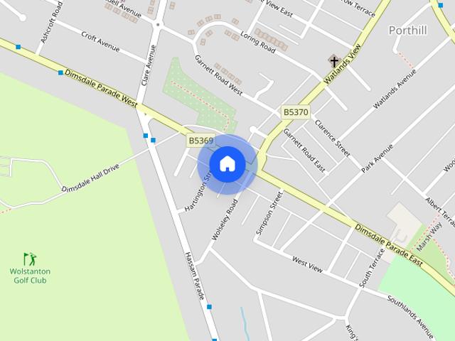 House for rent in Porthill, Newcastle-under-Lyme