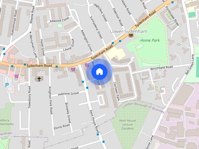House for rent in London Borough of Lewisham, Lower Sydenham