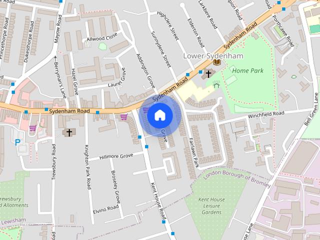 House for rent in London Borough of Lewisham, Lower Sydenham
