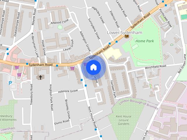 House for rent in London Borough of Lewisham, Lower Sydenham