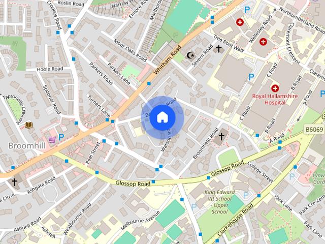 Room for rent in Broomhill, South Yorkshire
