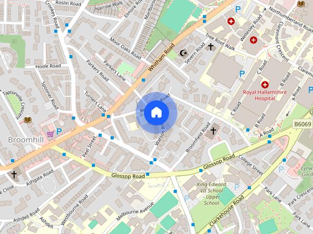 Room for rent in Broomhill, South Yorkshire