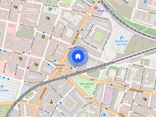 Apartment for rent in Merchant City, Glasgow