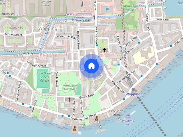 Apartment for rent in St. George in the East, Cat Hill