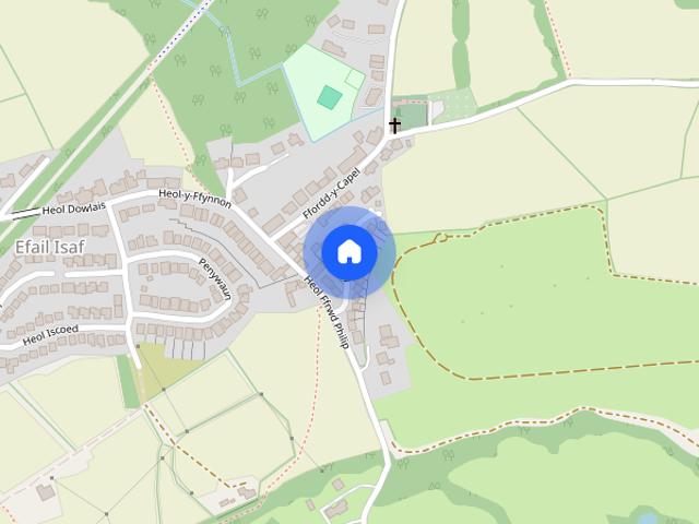 House for rent in Llantwit Fardre, Efail Isaf