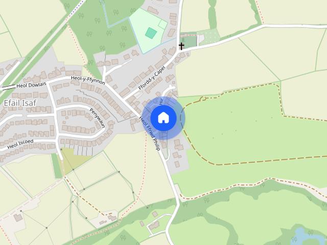 House for rent in Llantwit Fardre, Efail Isaf
