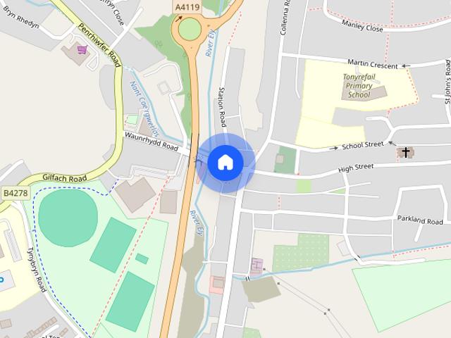 Apartment for rent in Tonyrefail, Coedely