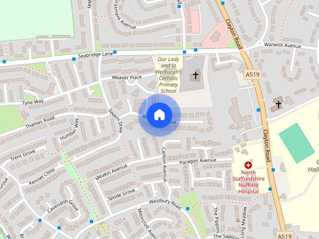 Apartment for rent in Westbury Park, Butterton