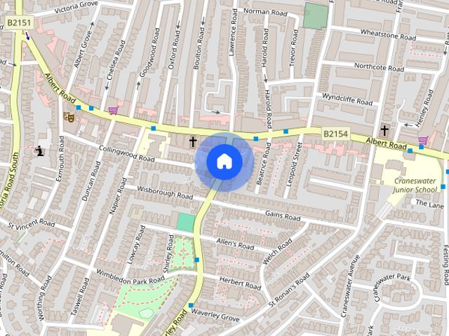 Room for rent in Southsea, Portsmouth