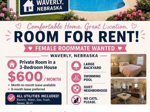 Apartment for rent in Nebraska