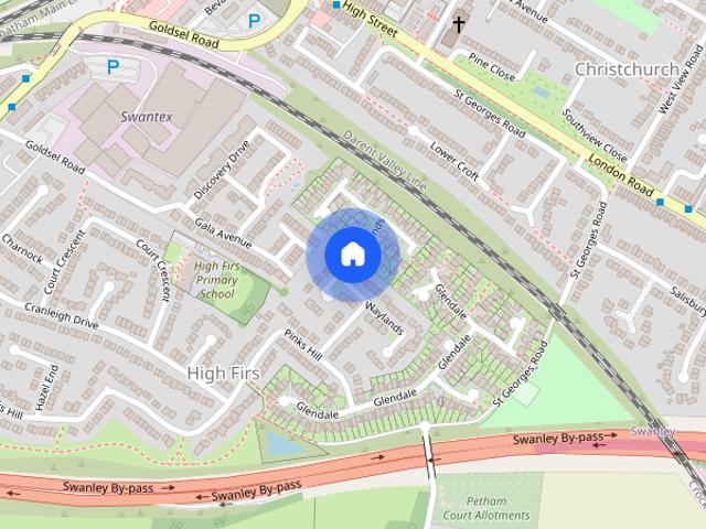 House for rent in Swanley, The Butts
