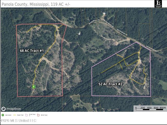 Land for sale in Como, Mississippi