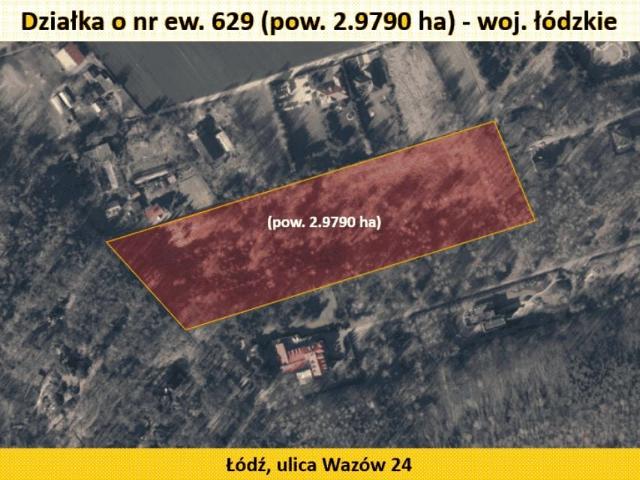 Grunt na sprzedaż w Łódź, Łódzkie