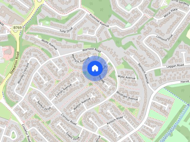 House for rent in Fruin, Mearns