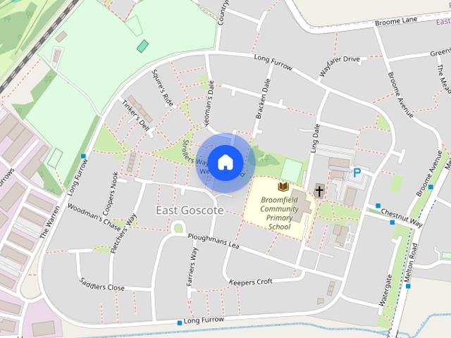 House for rent in East Goscote, Charnwood