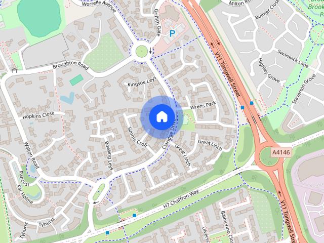 House for rent in Monkston Park, Milton Keynes