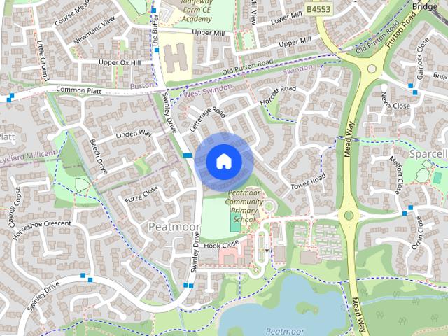 House for rent in Peatmoor, Swindon