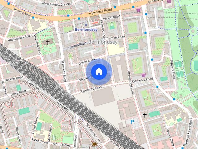House for rent in Bermondsey, Greater London