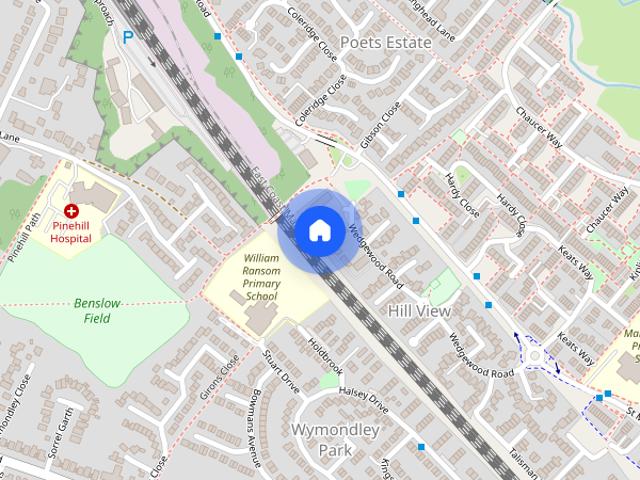 House for rent in Hill View, King's Walden