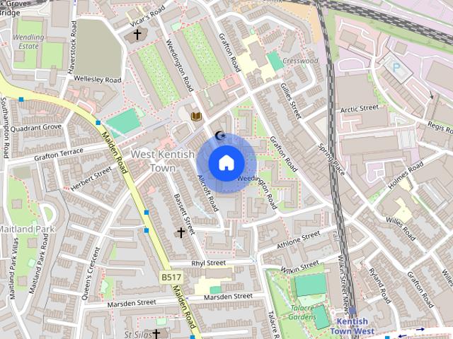 Apartment for rent in Gospel Oak, Greater London