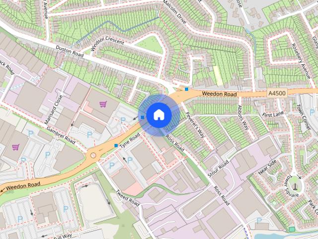 Apartment for rent in Dallington, Northampton