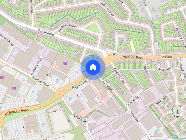 Apartment for rent in Northampton, Northamptonshire