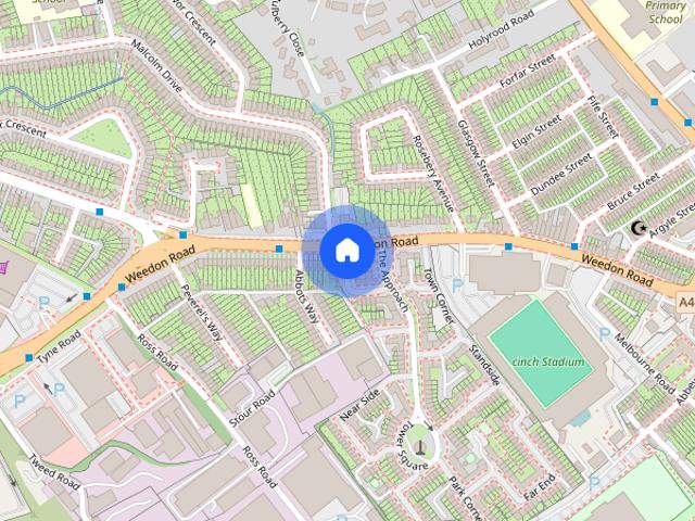 Apartment for rent in Dallington, Northampton