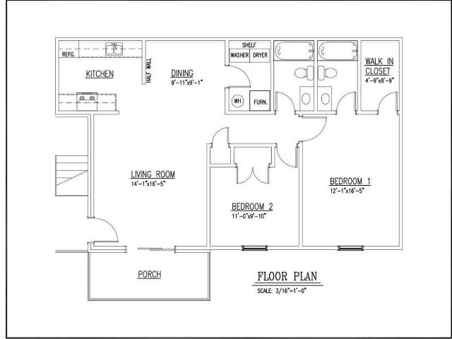 Apartment for rent in Evansville, Vanderburgh County
