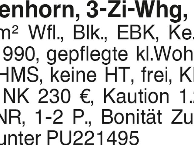 Wohnung mieten in Weissenhorn, Bayern