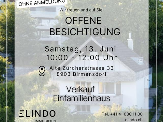 Einfamilienhaus kaufen in Birmensdorf (ZH), Zürich