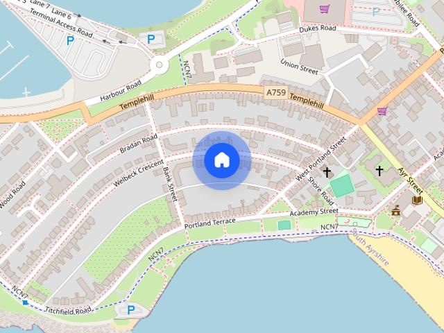 Apartment for rent in Troon, Scotland