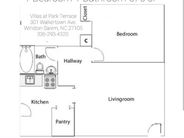 Apartment for rent in Pfafftown, North Carolina