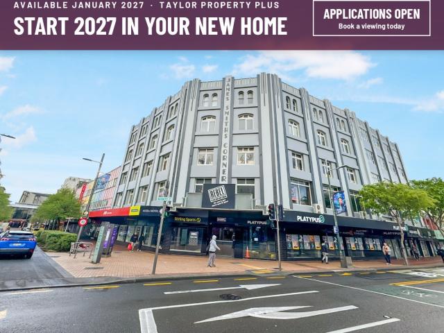 Apartment for rent in Te Aro, Wellington