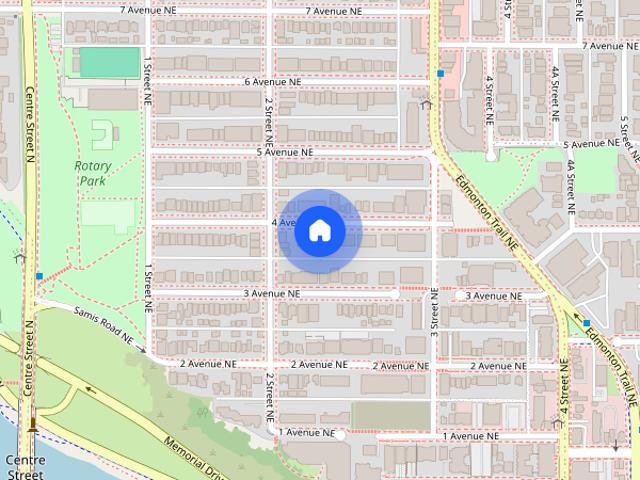 Apartment for rent in Crescent Heights, Calgary