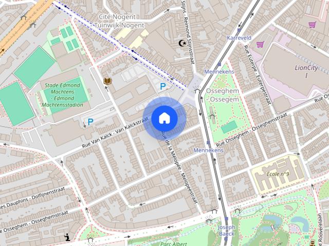 Appartement location à Osseghem - Ossegem, Molenbeek-Saint-Jean - Sint-Jans-Molenbeek