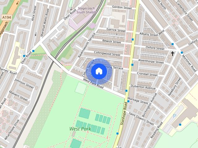 Apartment for rent in Westoe, South Shields