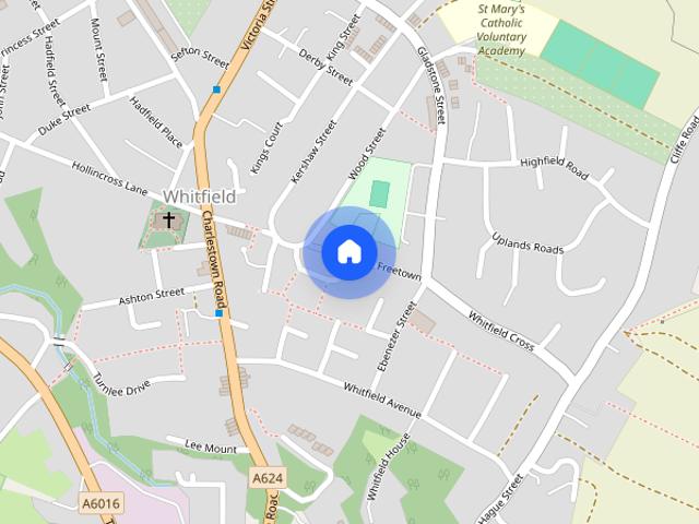 House for rent in Whitfield, Charlesworth