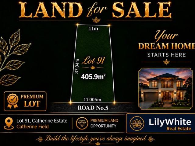 Land for sale in Catherine Field, Sydney
