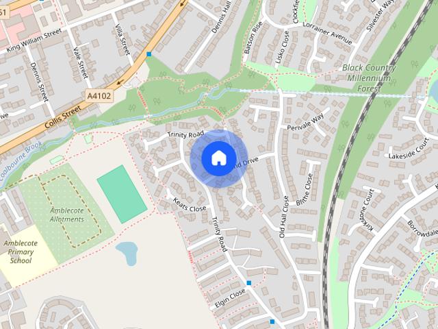 House for rent in Audnam, Amblecote