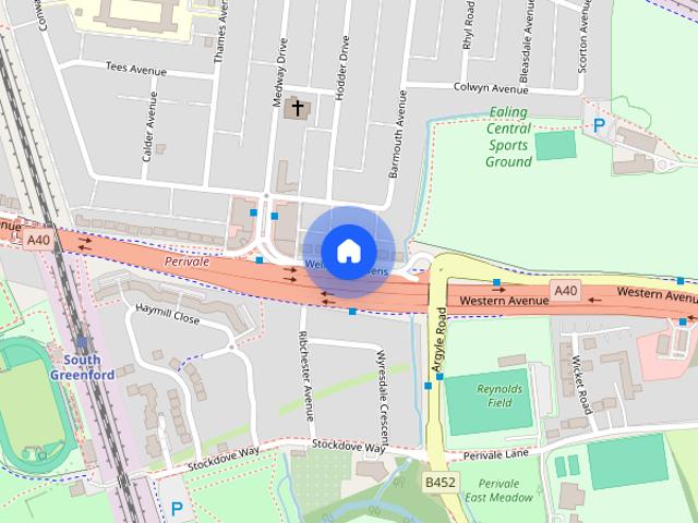 House for rent in London Borough of Ealing, Perivale