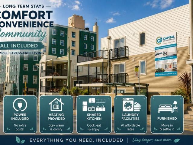 Apartment for rent in Mount Cook, Wellington