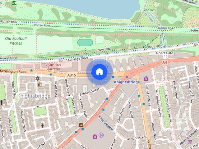 Apartment for rent in Knightsbridge, Greater London