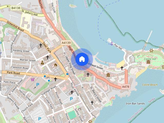 House for rent in Tenby, Wales