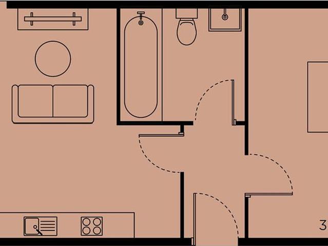 Apartment for rent in Edgeley, Greater Manchester